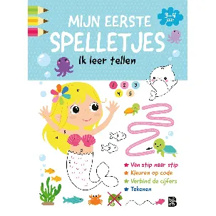 Afbeelding van Mijn eerste spelletjesblok 1 - Ik leer tellen 3-4 jaar