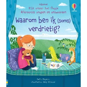 Afbeelding van Kijk onder het flapje - Allereerste vragen en antwoorden 1 - Waarom ben ik (soms) verdrietig?