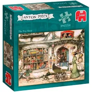 Afbeelding van Jumbo Premium Collection Puzzel Anton Pieck De Speelgoedwinkel - Legpuzzel - 950 Stukjes