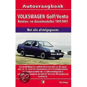 Afbeelding van Autovraagbaken - Vraagbaak Volkswagen Golf/Vento Benzine- en dieselmodellen 1991-1997