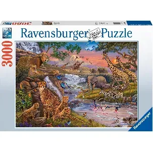 Afbeelding van Ravensburger puzzel Dierenwereld - Legpuzzel - 3000 stukjes