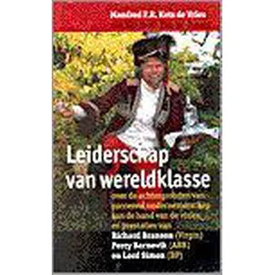 Afbeelding van LEIDERSCHAP VAN WERELDKLASSE