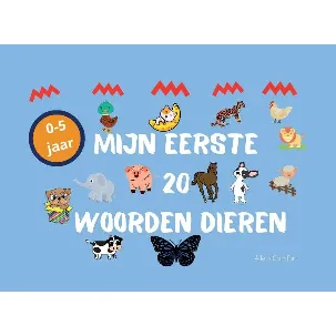 Afbeelding van Mijn eerste 20 woorden dieren