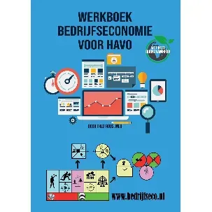 Afbeelding van Bedrijfseconomie voor havo 2 - Werkboek bedrijfseconomie voor havo