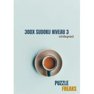 Afbeelding van 300x SUDOKU NIVEAU 3