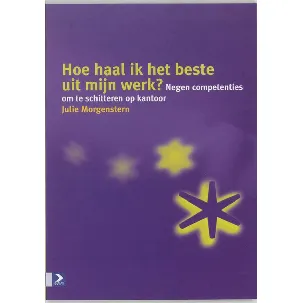 Afbeelding van Hoe haal ik het beste uit mijn werk ?