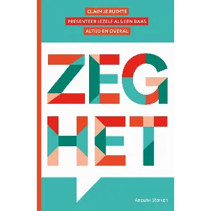 Afbeelding van Zeg het