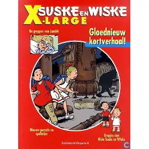 Afbeelding van Suske en Wiske - X-Large 2004 Vakantieboek (256 pagina's Strips, grapjes en spelletjes)