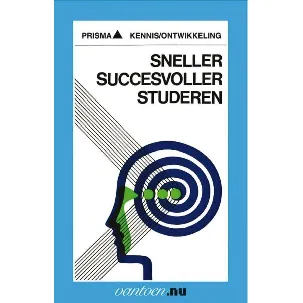 Afbeelding van Vantoen.nu - Sneller, succesvoller studeren