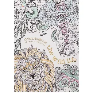Afbeelding van Craft Sensations kleurboek - The Wild Life - Colouringbook - Luxe Kleurboek voor volwassenen - Kleurboek hard cover 20 designs