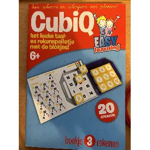 Afbeelding van Cubiq boekje Rekenen deel 3