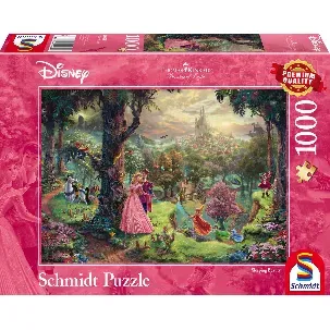 Afbeelding van Schmidt Disney Princess - Sleeping Beauty/Doornroosje Puzzel - 1000 stukjes