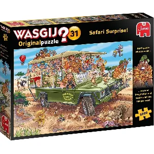 Afbeelding van Wasgij Original 31 Safari Spektakel! puzzel - 1000 stukjes