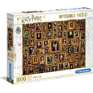 Afbeelding van Clementoni - Puzzel 1000 Stukjes Impossible Harry potter, Puzzel Voor Volwassenen en Kinderen, 14-99 jaar, 61881