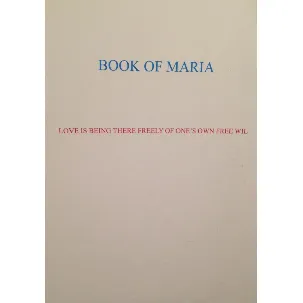 Afbeelding van Book Of Maria