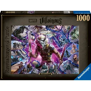 Afbeelding van Ravensburger puzzel Marvel Villainous: Killmonger - Legpuzzel - 1000 stukjes