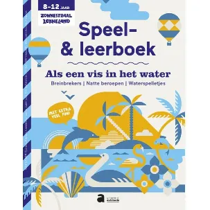 Afbeelding van Speel- & leerboek: Als een vis in het water