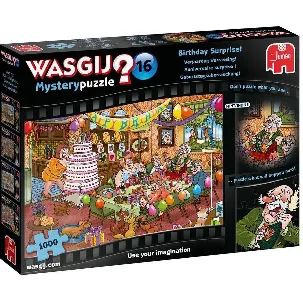 Afbeelding van Wasgij Mystery 16 Verjaardag Verrassing! puzzel - 1000 stukjes