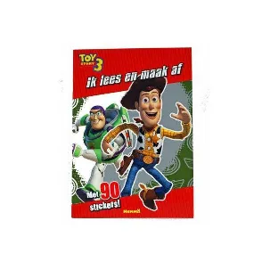 Afbeelding van IK LEES EN MAAK AF MET 90 STICKERS - TOY STORY 3