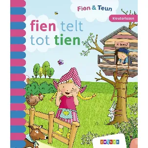 Afbeelding van Kleuterlezen - Fien & Teun - fien telt tot tien