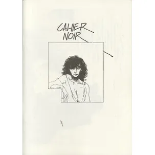 Afbeelding van Cahier noir 01. cahier noir