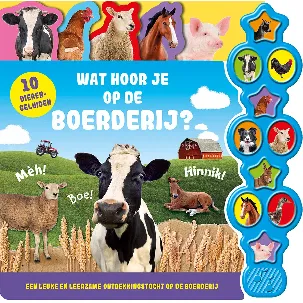 Afbeelding van Wat hoor je op de boerderij - geluidenboek