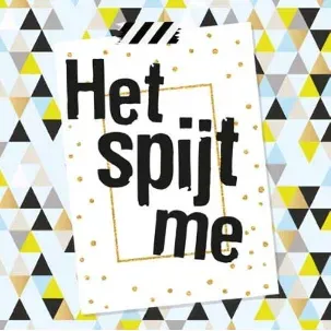 Afbeelding van Het spijt me