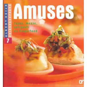 Afbeelding van Amuses (uit serie: Eetboekenreeks nr 7 ) Tapas, mezze, antipasti en fingerfood