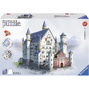 Afbeelding van Ravensburger Neuschwanstein - 3D puzzel gebouw - 216 stukjes