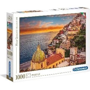 Afbeelding van Clementoni Legpuzzel - High Quality Puzzel Collectie - Positano - 1000 stukjes, puzzel volwassenen