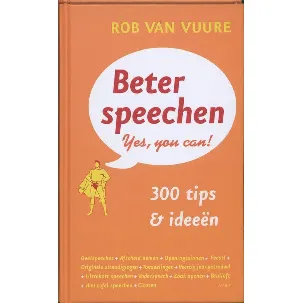 Afbeelding van Beter Speechen. Yes, You Can!