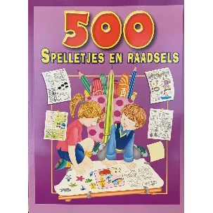 Afbeelding van 500 spelletjes en raadsel