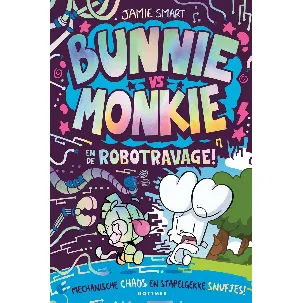 Afbeelding van Bunnie vs Monkie 6 - Bunnie vs Monkie en de robotravage