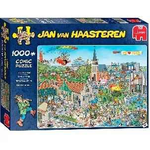 Afbeelding van Jan van Haasteren - Rondje Texel - 1000 stukjes puzzel - Legpuzzel