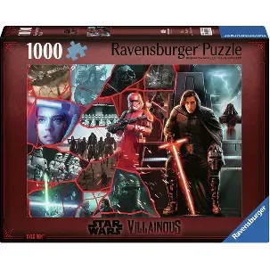 Afbeelding van Legpuzzel Star Wars Villainous Kylo Ren, 1000st.