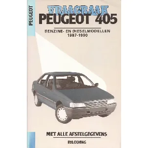 Afbeelding van Vraagbaak peugeot / 405 1987-1989