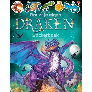 Afbeelding van Bouw je eigen stickerboek 1 - Draken