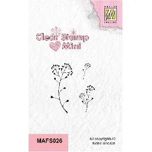 Afbeelding van Nellie Snellen Mini Clear Stempels Embelliefer Branch