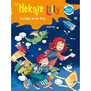 Afbeelding van Heksje Lilly - Heksje Lilly omkeerboek Rare ridder/Draakje in de klas