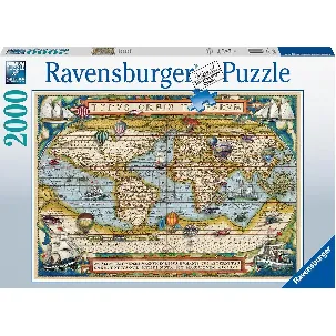 Afbeelding van Ravensburger puzzel Around the World - Legpuzzel - 2000 stukjes