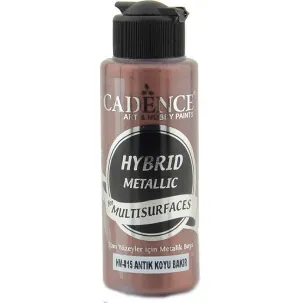 Afbeelding van Cadence Cadence Hybrid Metallic Acrylverf 120 ml Antique Dark Copper