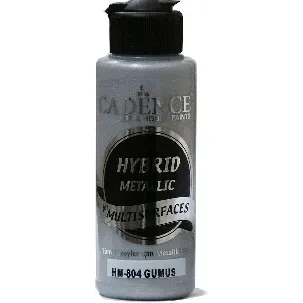 Afbeelding van Acrylverf - Metallic - Silver - Cadence Hybrid Metallic - 120 ml