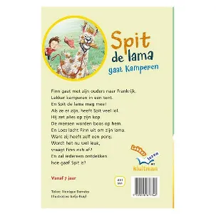 Afbeelding van Lekker lezen met Kluitman - Spit de lama gaat kamperen