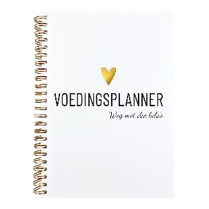 Afbeelding van Voedingsplanner | Afvallen | Lifestyle2Love | Dieet | Invulboek