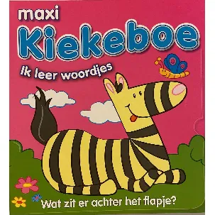 Afbeelding van Maxi kiekeboe Woordjes leren