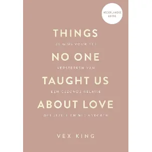 Afbeelding van Things No One Taught Us About Love