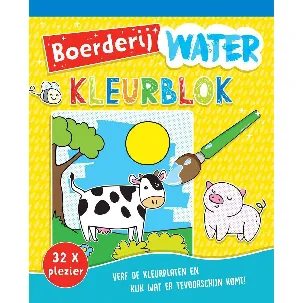 Afbeelding van Waterkleuren - Waterkleurblok Boerderij