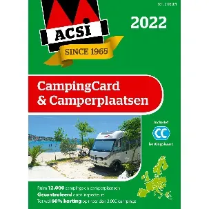 Afbeelding van ACSI Campinggids - CampingCard & Camperplaatsen 2022