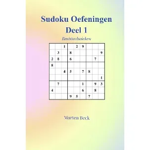 Afbeelding van Sudoku Oefeningen Deel 1