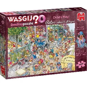 Afbeelding van Wasgij Retro Destiny 6 Kinderspel puzzel - 1000 stukjes